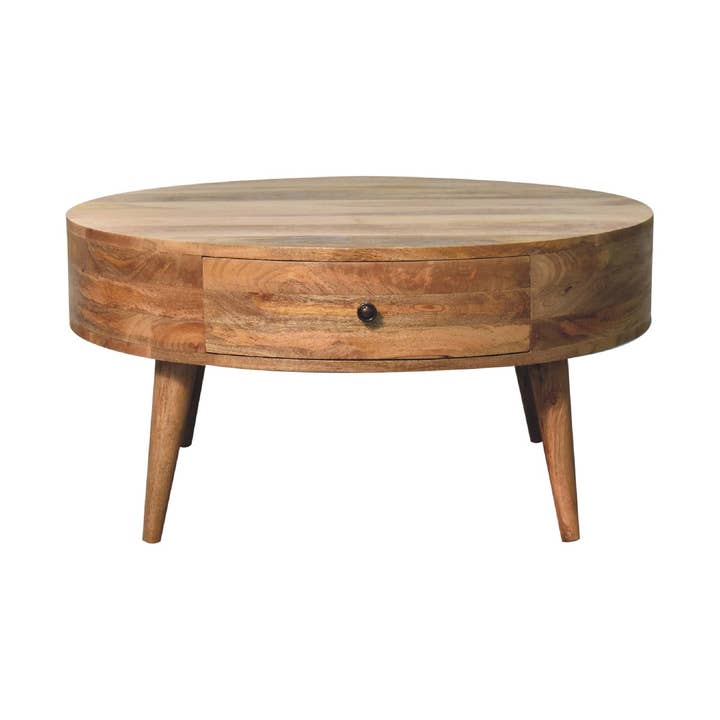 Artisan Furniture - Wholesale Coffee Table - Odyssey Oak-ish Coffee Table