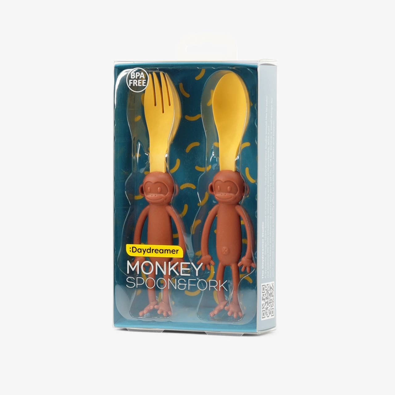;Daydreamer - Wholesale Flatware Set - Kids & Baby - Monkey Spoon and Fork1