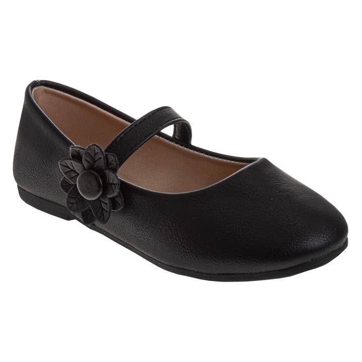 Kensie Girl Big Kid Floral Mary Jane Flats for wholesale by Josmo Shoes Inc