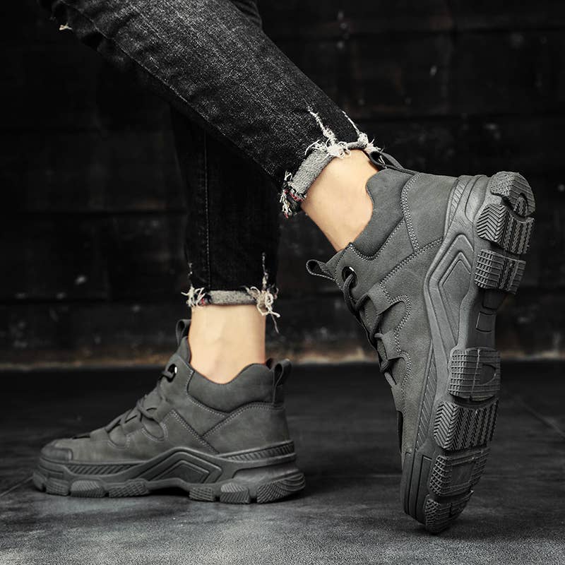 Calseosvic - Wholesale Hiking Boots - Men's - Dirt-resistant men's outdoor hiking shoes casual shoes1