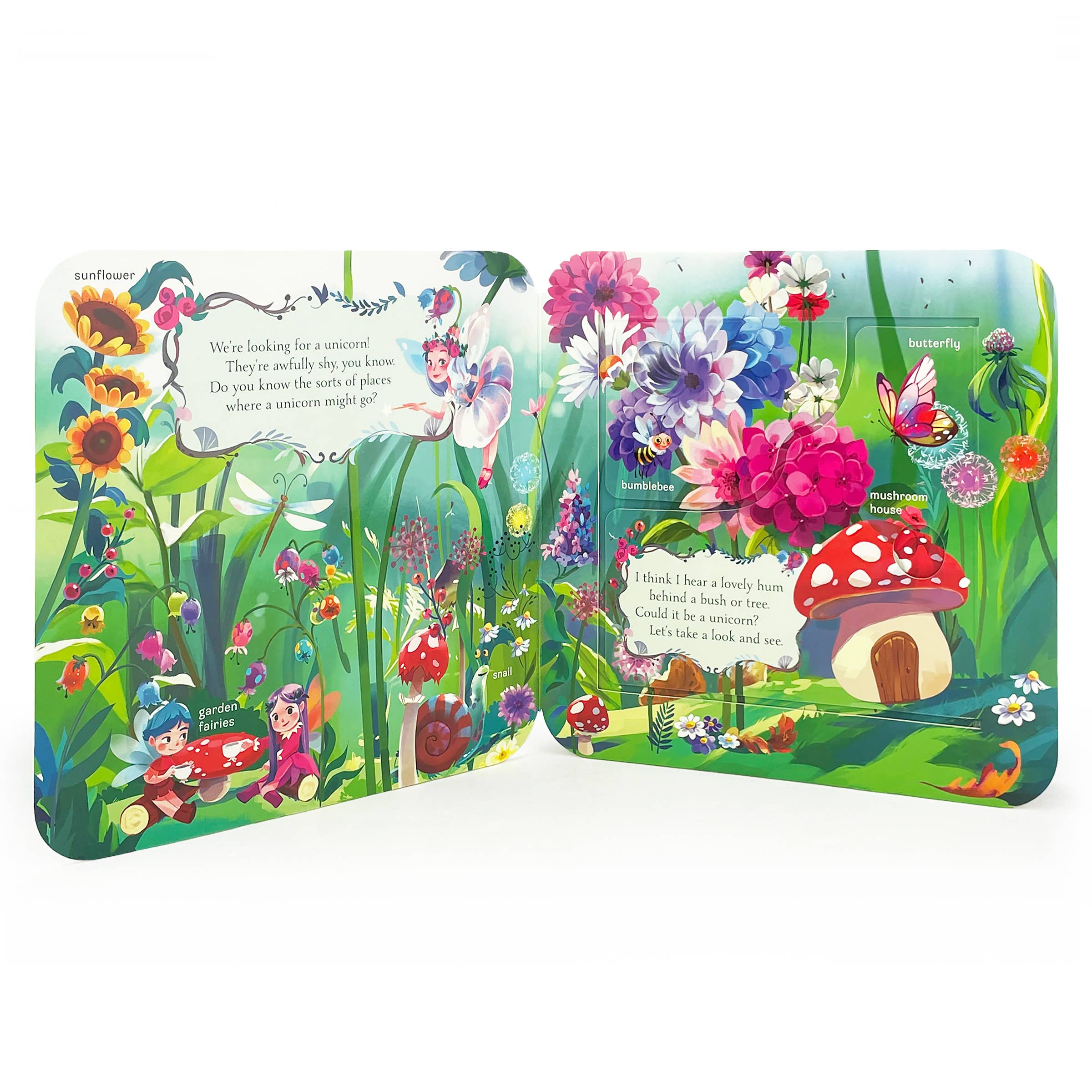 Cottage Door Press - Wholesale Baby & Toddler Book (0-2) - Unicorn Peek-a-Flap Interactive Board Book3