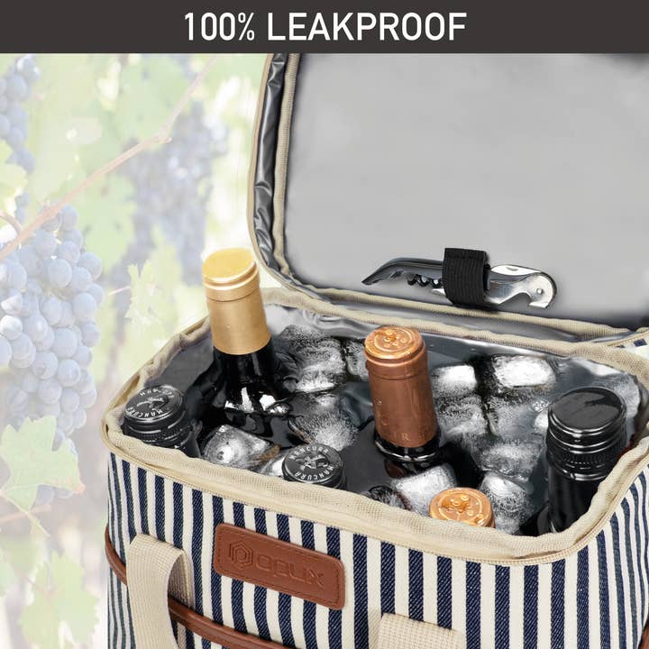 OPUX - Wholesale Wine Tote - 6 Bottle Wine Carrier Bag28