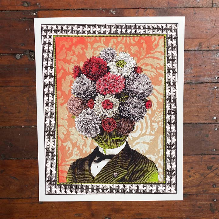 Hr. Mum Kunsttryk i høj kvalitet Giclée for engroshandel hos NateDuval.com