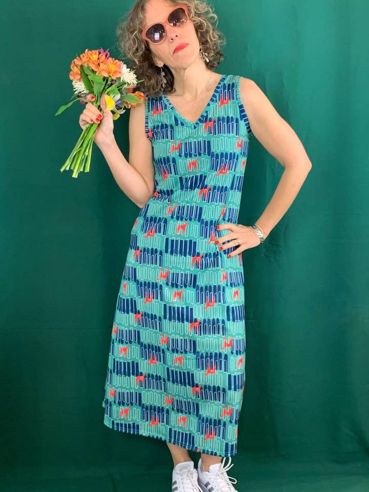 Fly Dress - Print El Puertas for wholesale by La Compiano