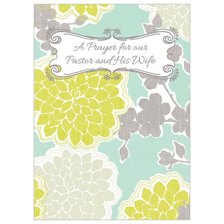 Pastor y Esposa - Tarjeta de Pastor y Esposa del Ministerio de Fe para venta al por mayor de Legacy