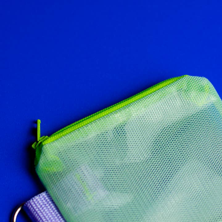 Pikto3000 - Wholesale Coin Purse - Women's - Mini Jay Coin Purse Wallet Clear Mesh Mint