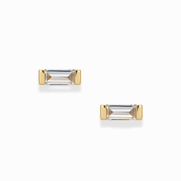 Mod + Jo – Engroshandel Ørestikkere – Jadey Baguette Studs0