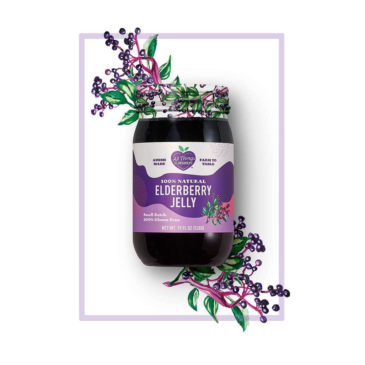 All Things Elderberry - Vente Confiture/gelée - Gelée de sureau