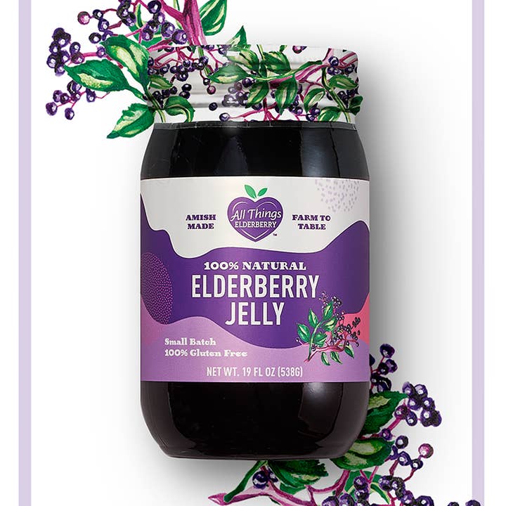 Gelée de sureau pour la vente par All Things Elderberry