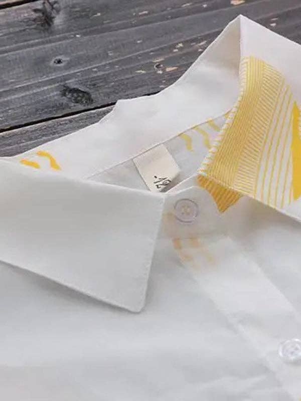 Plush Looks – Großhandel Hemd mit Button-down-Kragen – Damen – Langärmlige, locker bedruckte Hemden mit Revers4