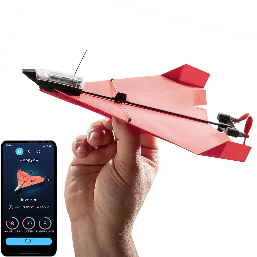 PowerUp Toys - Wholesale Toy Plane - Kids - POWERUP 4.0 Paper Airplane Kit - Starter Pack4