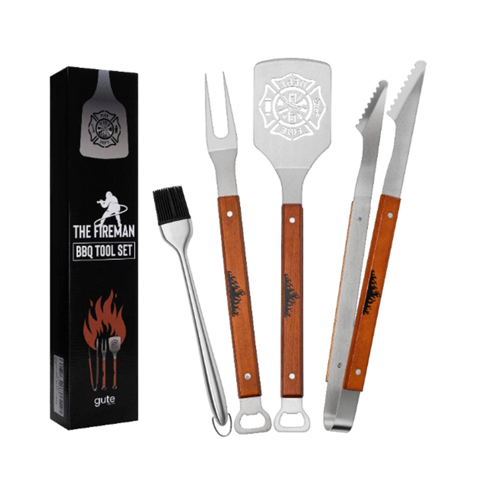 Grilling Gifts for Men Smoker Accessories - BBQ Sauce Pot and Basting Brush  Set Cool Kitchen Gadgets, Unique Christmas Stocking Stuffer Gifts for Dad