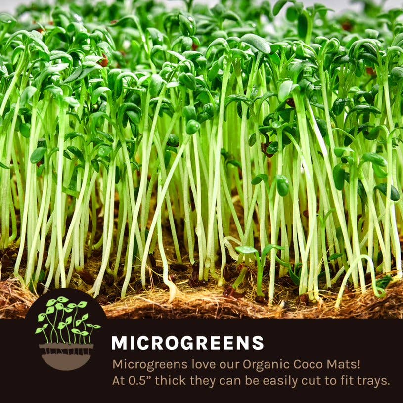 4 x 8 Ft. Coco Coir Grow Mat and Coco Liner Roll for wholesale on Faire8