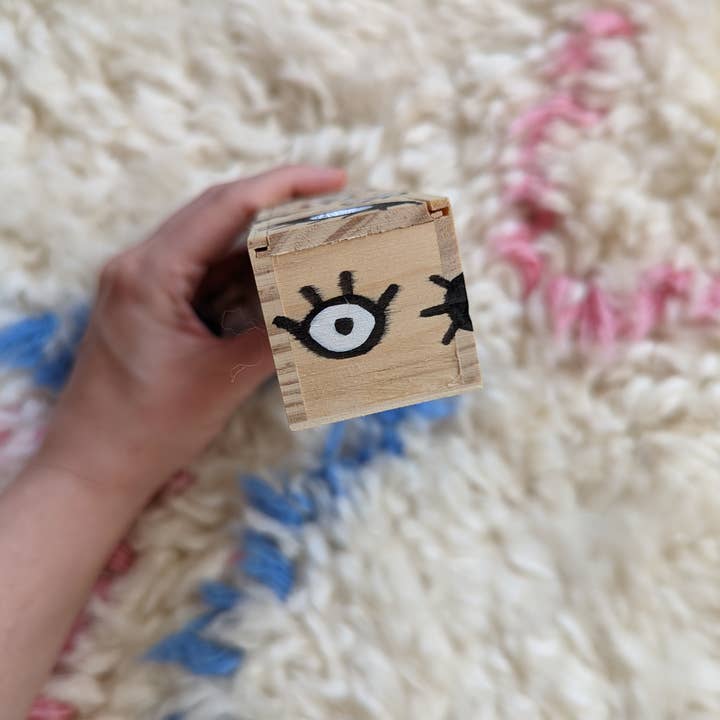 Foreignspell - Wholesale Decorative Box - Eyes | Hand-Painted, One-of-a-Kind Wooden Box4