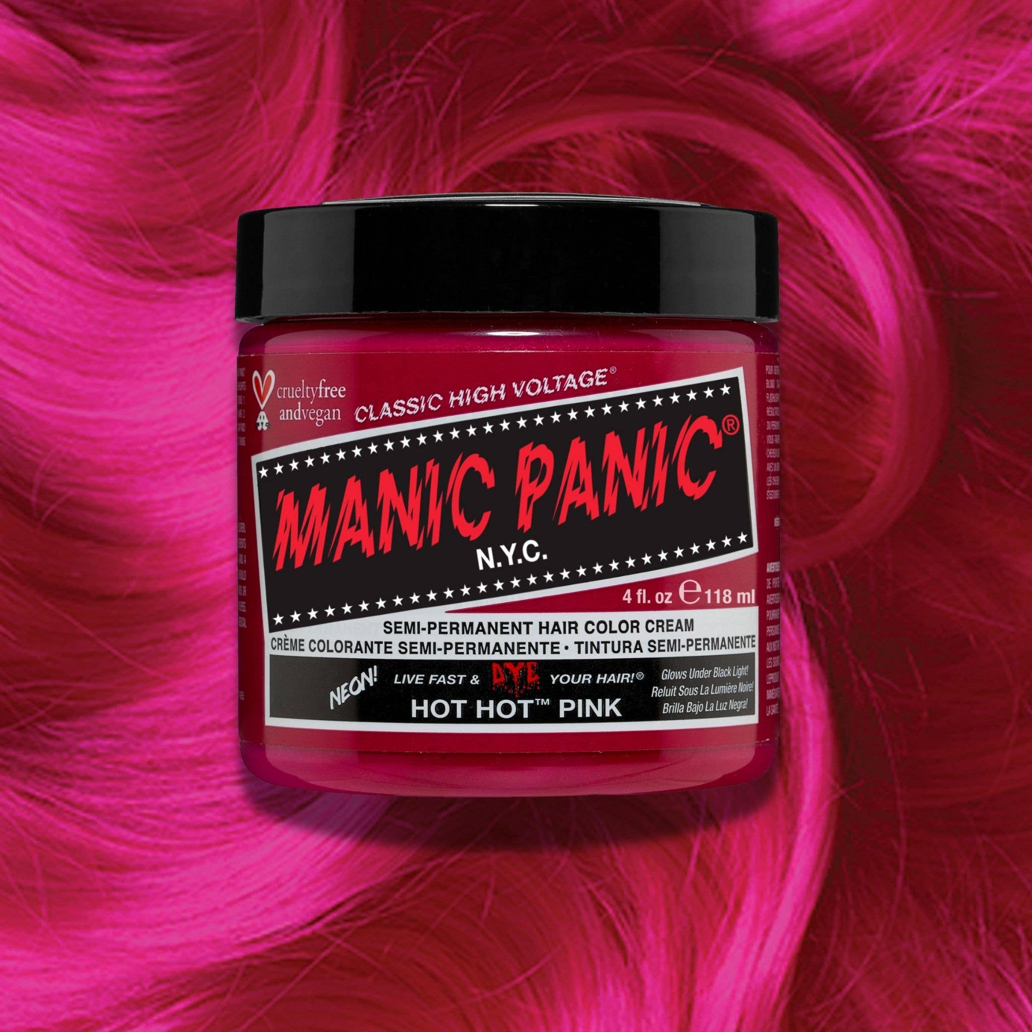 Manic Panic - Wholesale Hair Dye - Hot Hot™ Pink - Classic High Voltage®