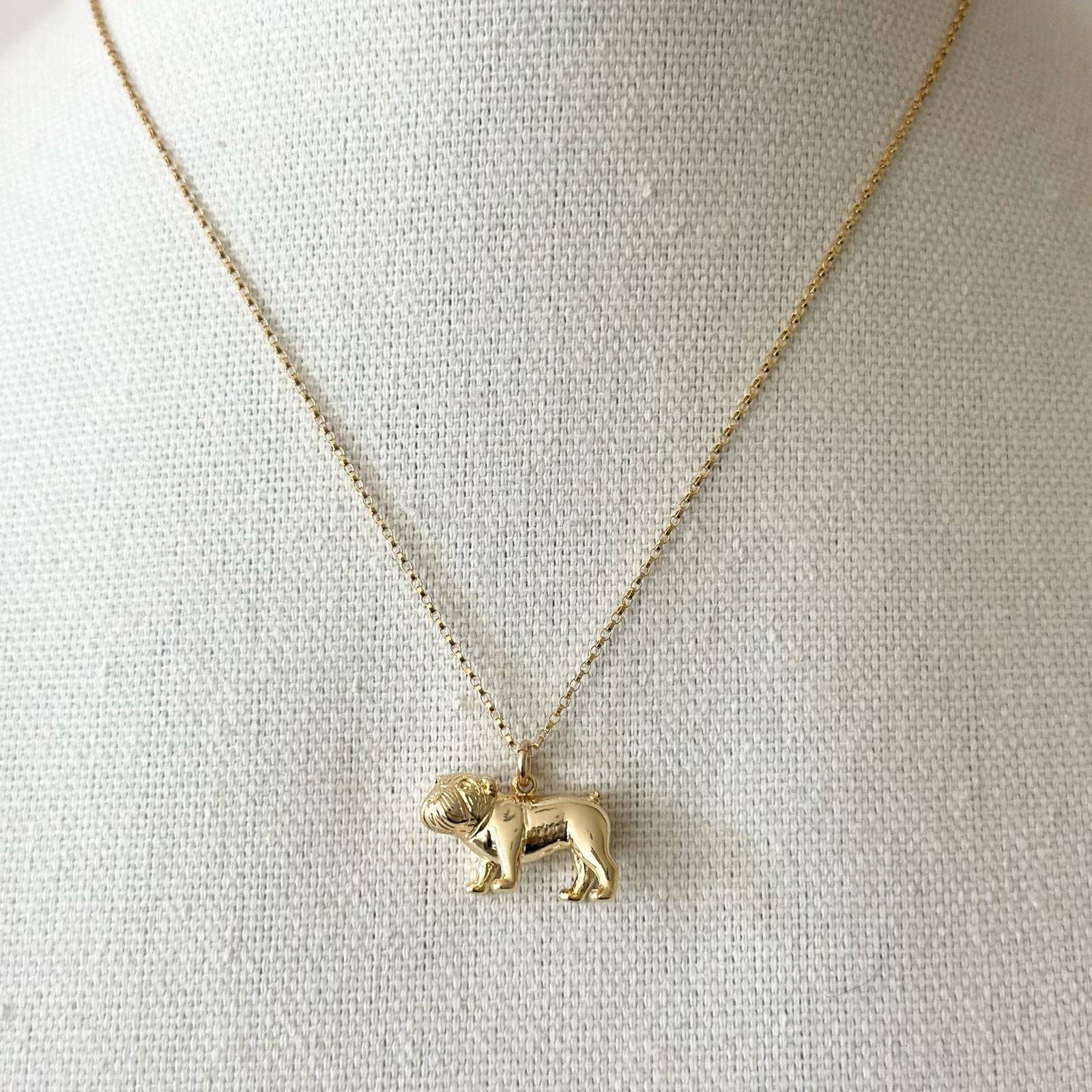 Jeny Baker Designs - Wholesale Pendant/Charm Necklace - Bulldog Mascot Necklace3
