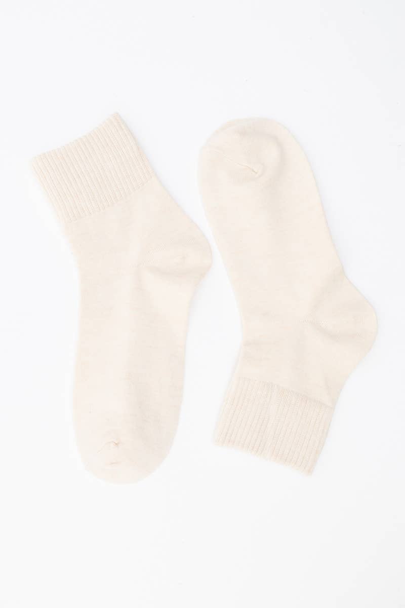 Leto Accessories - Wholesale Socks - Women's - Happy Feet Embroidered Socks 🙃 - Fun Vibes1