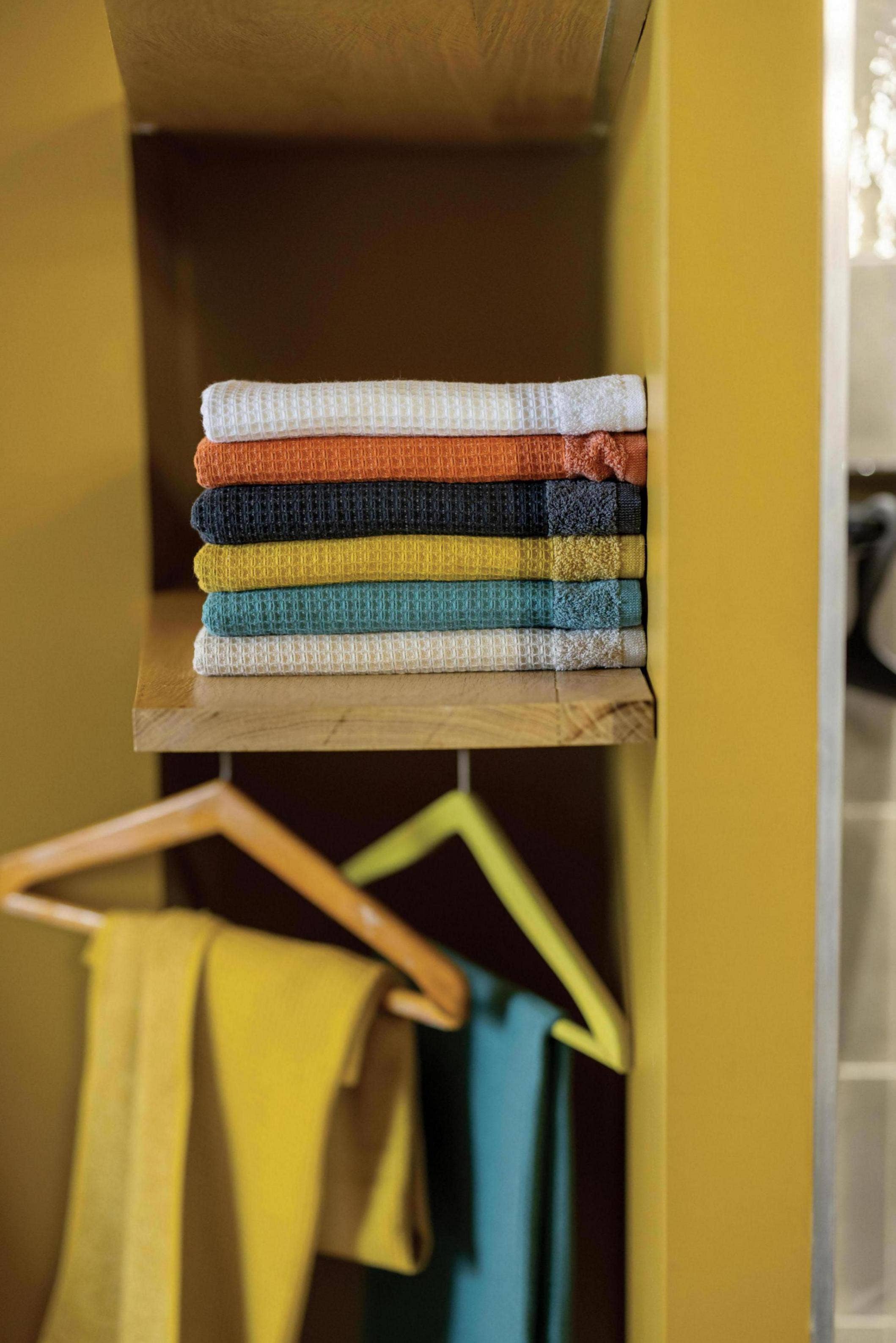 Maison Vivaraise & La Cerise sur le Gâteau – wholesale Bath towel – Abby Mirabelle Recycled Hand Towel 50 x 1001