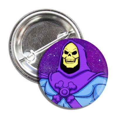 Shady Front - Wholesale Lapel Pin/Button - Skeletor Inspired Button