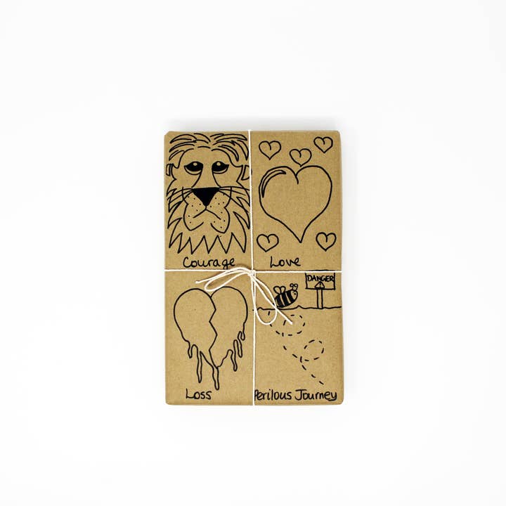 'Refuge' Wrapped Mystery Book for wholesale by How Novel