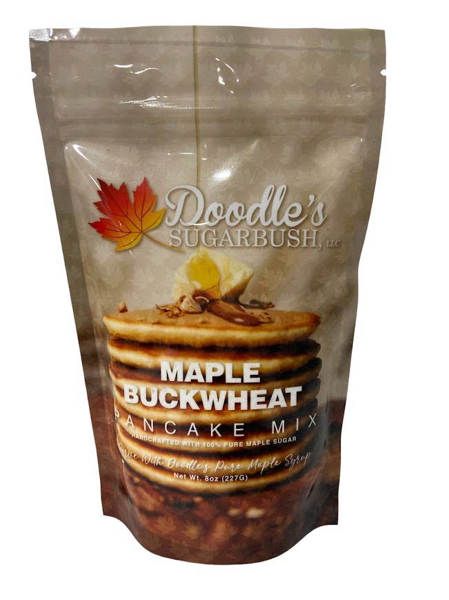 Doodle's Sugarbush, LLC - Pure Michigan Maple Syrup - Wholesale Pancake Mix - Maple Buckwheat Pancake Mix