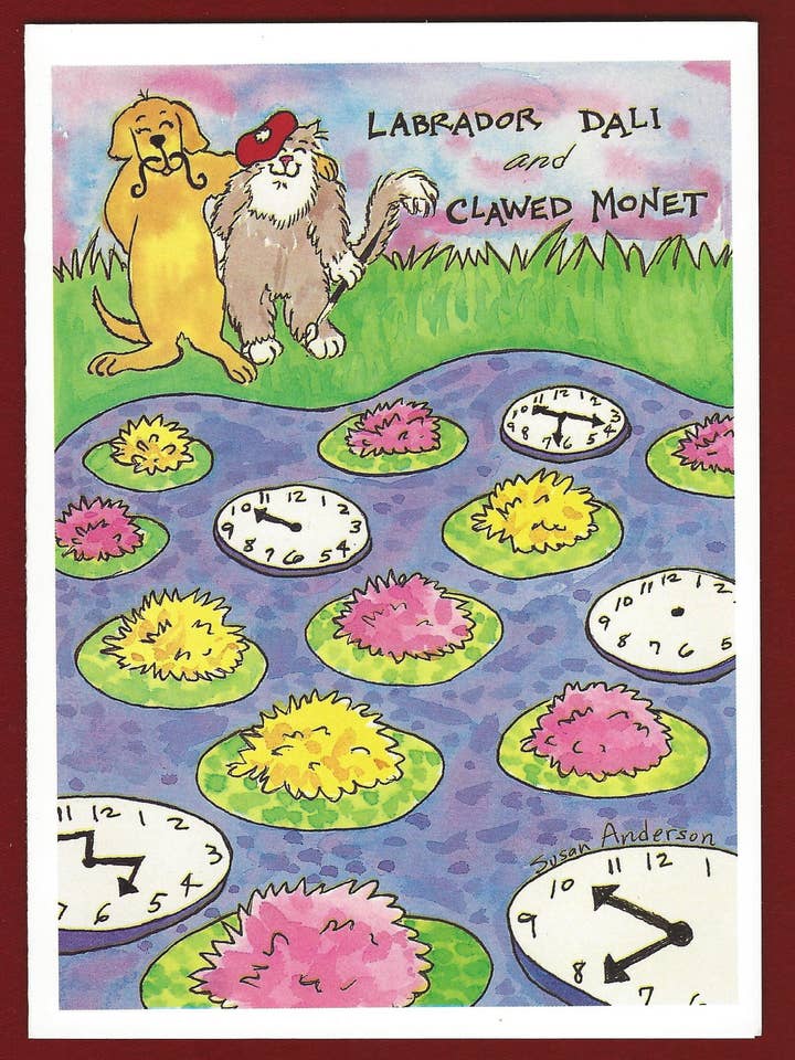 FeLines Birthday - Labrador Dali and Clawed Monet for wholesale by FeLines