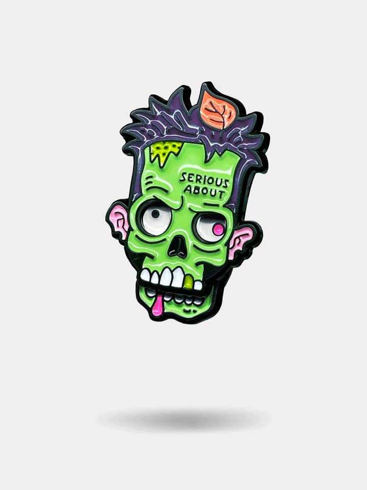 ZOMBIE, pin deslizante de esmalte para venta al por mayor de Seriou About