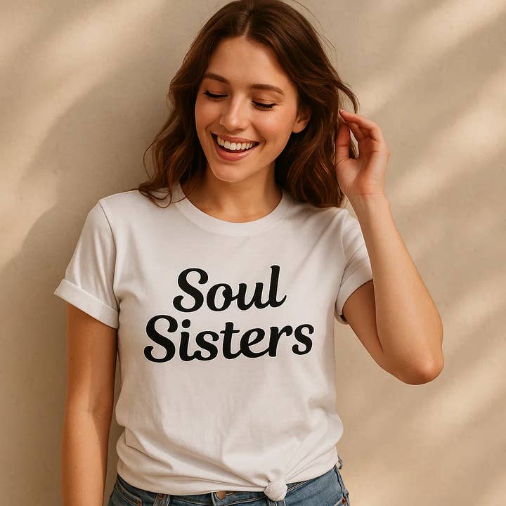 Soul Sisters T-Shirt Bella Canvas for wholesale by Soleinspire