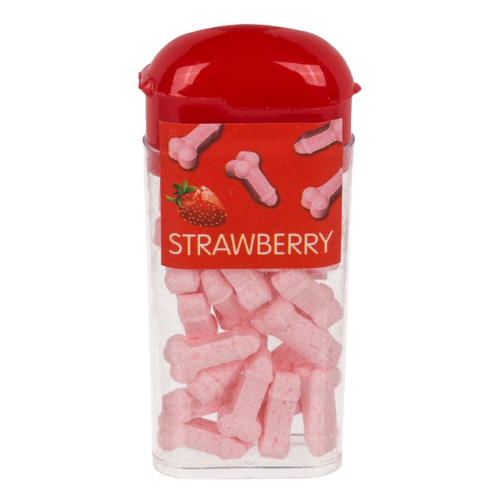 Kinky Pleasure - Wholesale Gummy - Kinky Pleasure - OB053 - Tiktak Penis Willy's - 4 Flavors - Strawberry, Banana, Mint, Cherry - 18 gr9