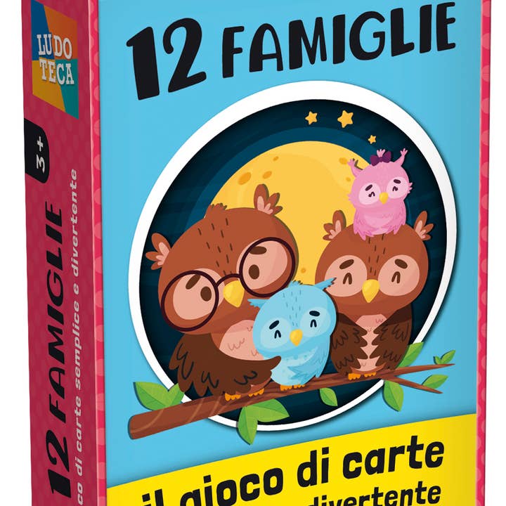 Children's Card Game Library - Families for wholesale by Liscianigiochi IT