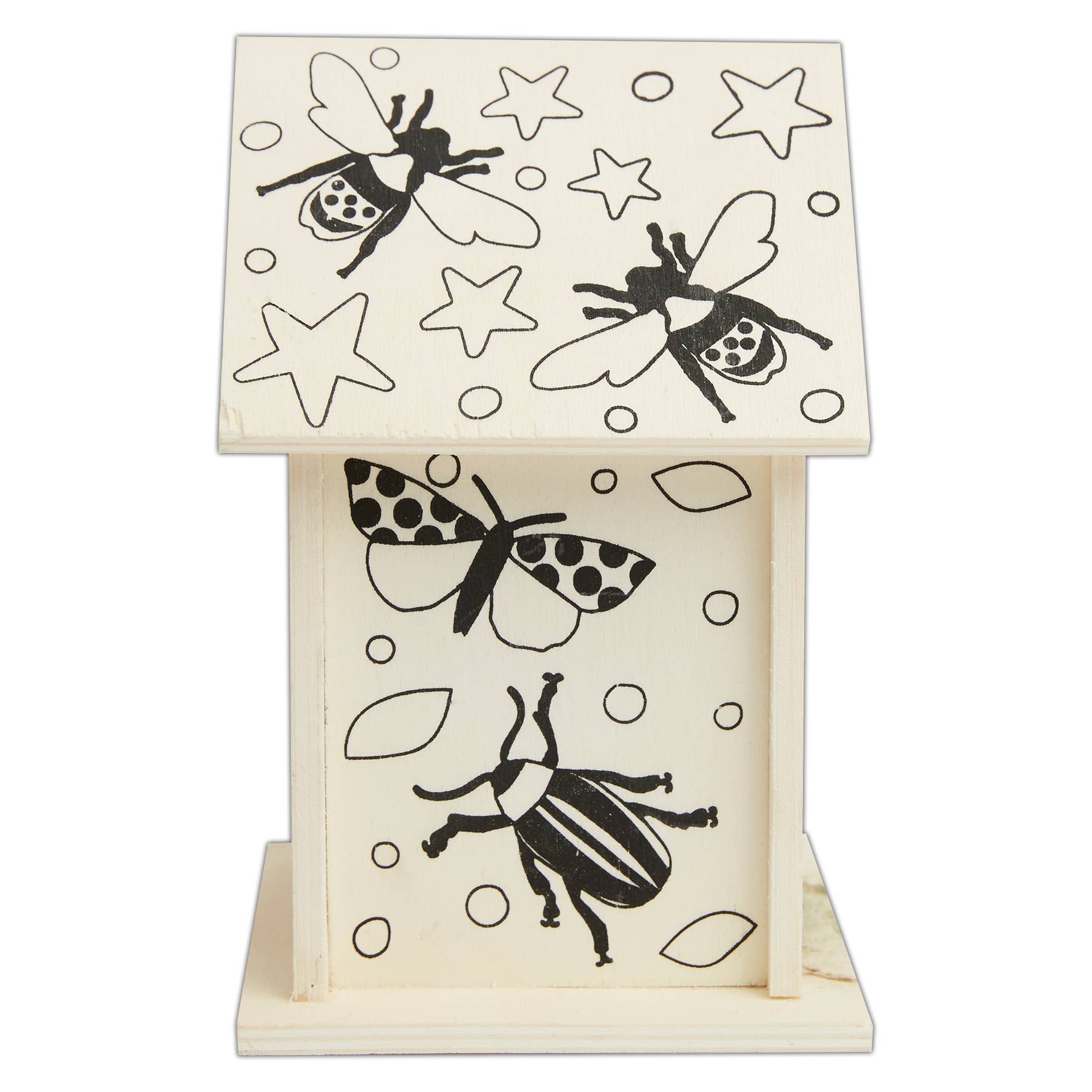 West Design Products – wholesale Painting/drawing – RHS Paint Your Own Set, White Single Craft Kit Set Bug Hotel8