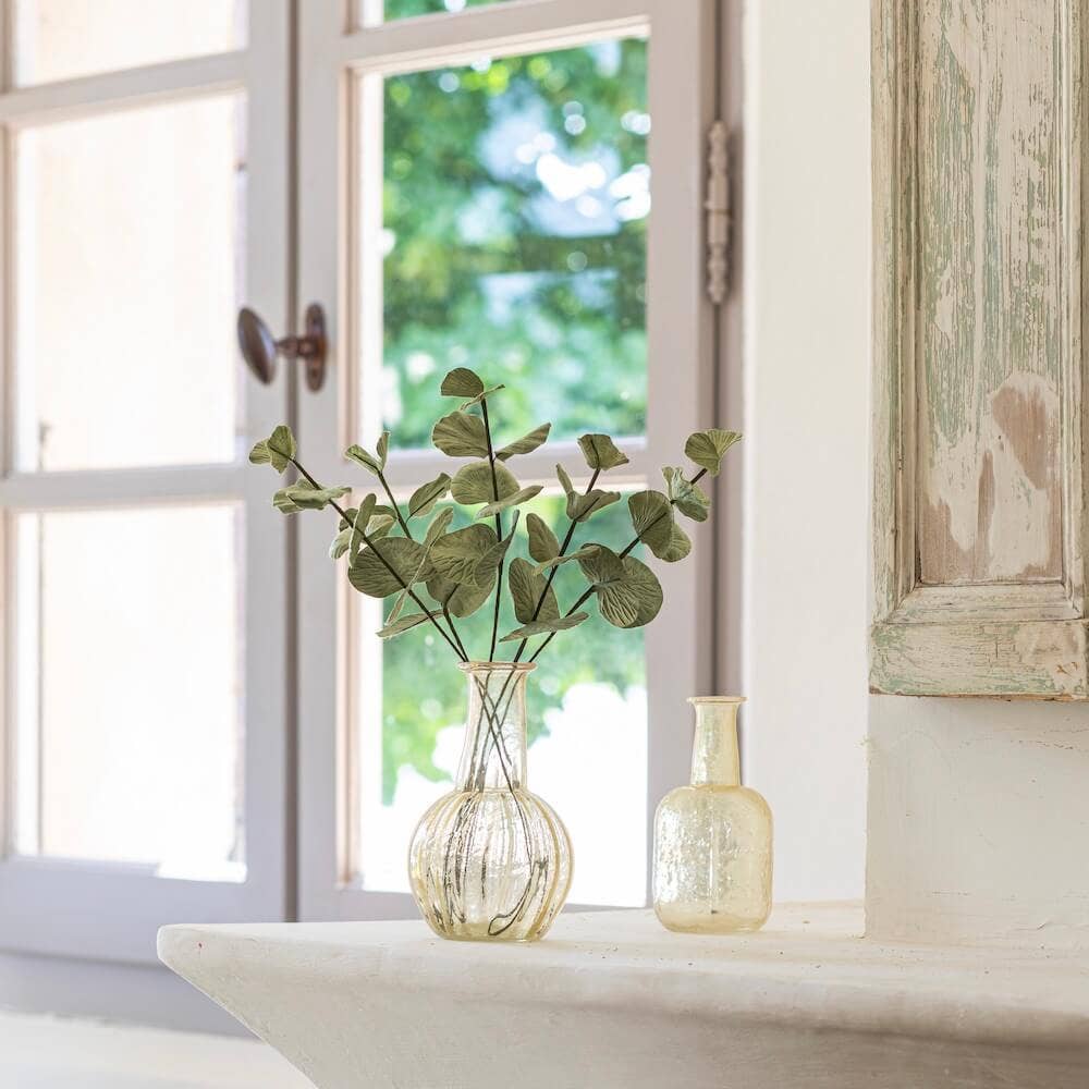 Flowrette – Engroshandel Kunstige blomster – Eucalyptus cinerea i olivengrønt papir1