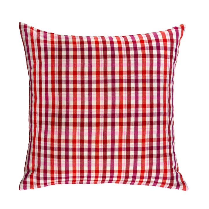 Archive NY Noel Plaid Square Pillow for wholesale by Archive NY