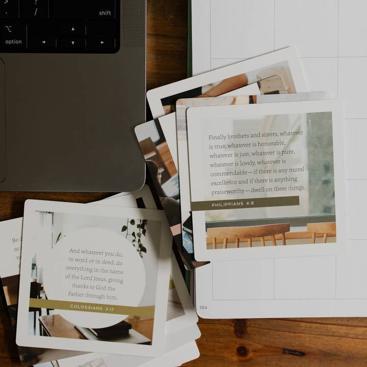 The Daily Grace Co - Vente Assortiments de papeterie/cartes - Cartes de verset d'encouragement pour le lieu de travail1