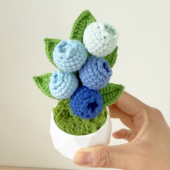 PinkLadyWorkshop – wholesale Konstgjorda blommor – Handgjort virkat avokadoträd2