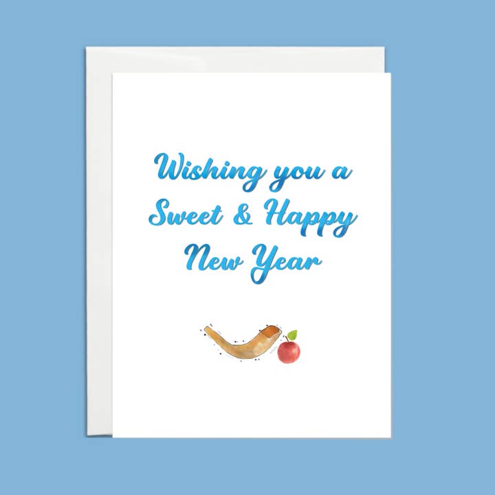 Rosh Hashanah Wishing you a Sweet & Happy New Year for wholesale by The Simcha Store