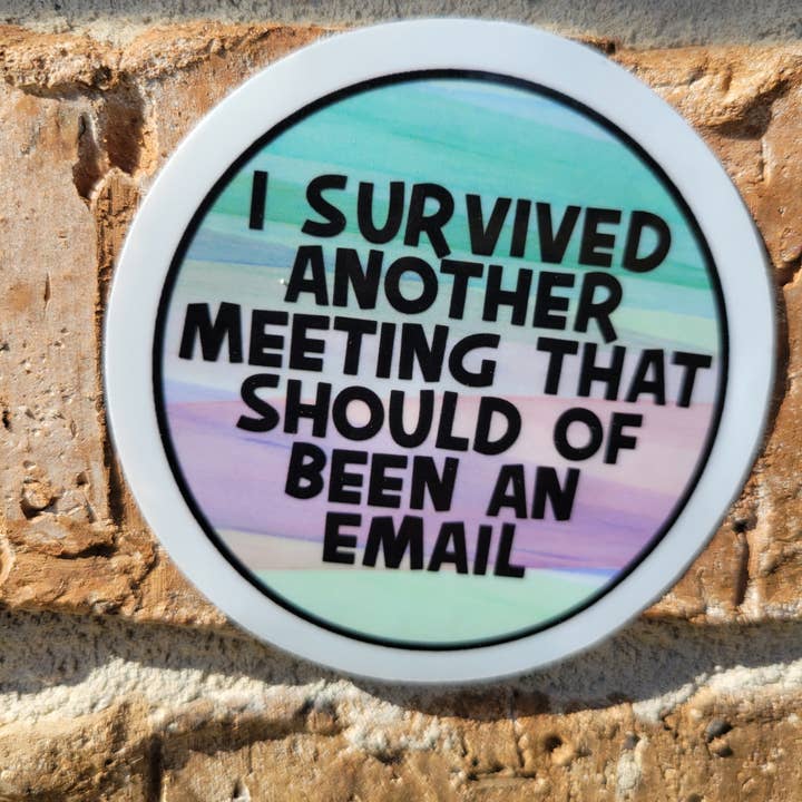 3 inch Water resistant laminated vinyl sticker for wholesale by Kodaandmom