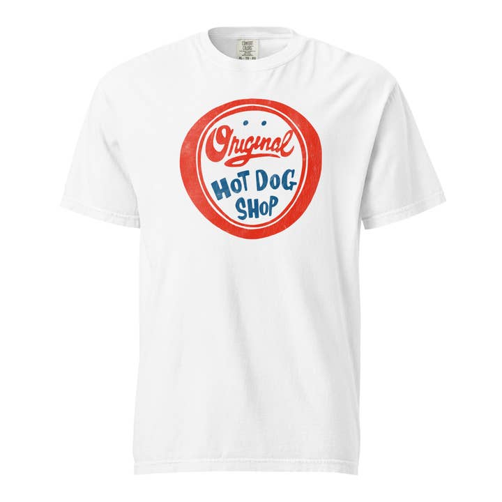 Original Hot Dog Shop - Pittsburgh - Comfort Fit Tee for wholesale by Yinzylvania