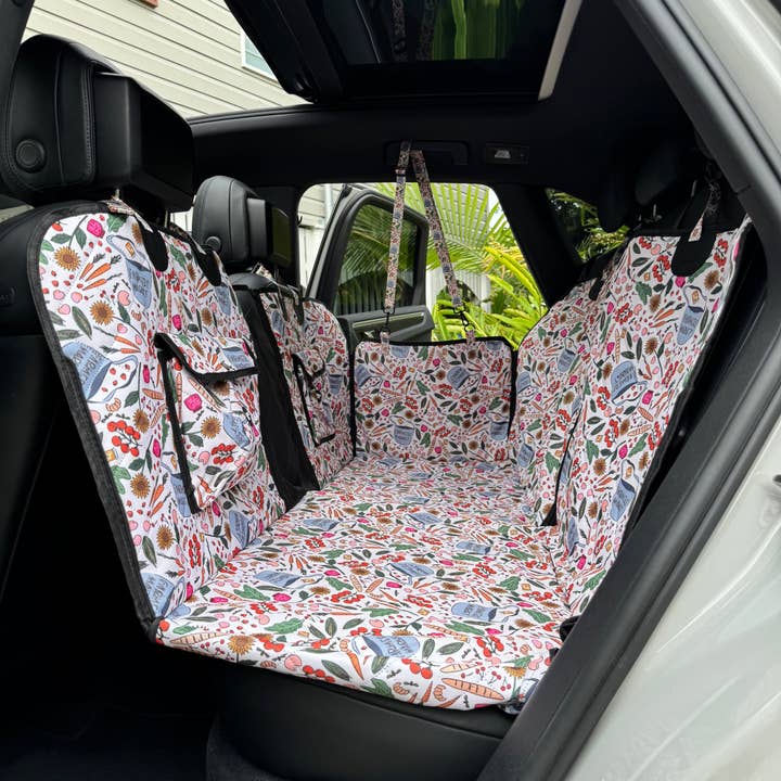 Farmers Market: Deluxe Hard Base Hammock Car Seat Cover for wholesale by Pablo & Co. Boutique