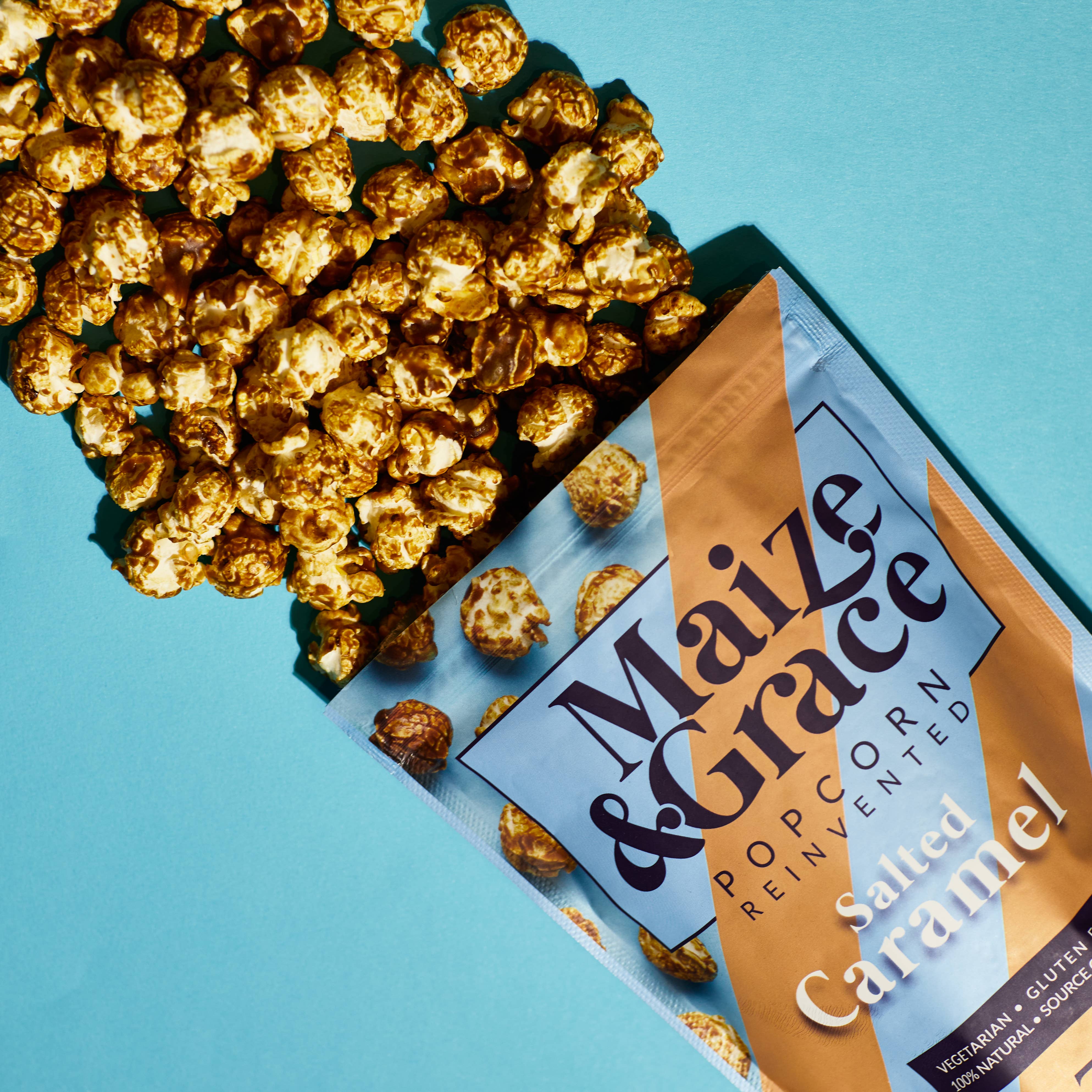 Maize & Grace – Großhandel Popcorn – Maize & Grace Salzkaramell Popcorn3