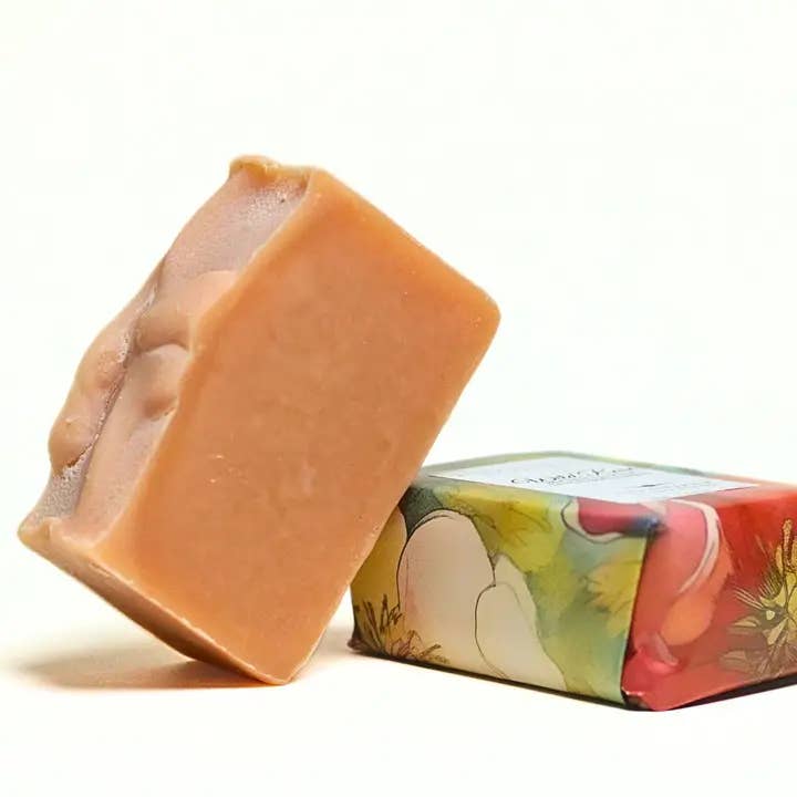 Rose Geranium Coconut Milk Soap | Balancing for wholesale by Blooming Wild Botanicals
