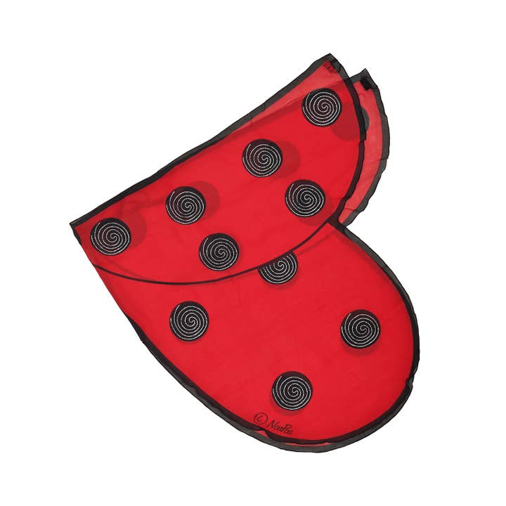 DREAMY DRESS-UPS® - Wholesale Costume - Kids - Red Ladybug Wings in Eco-friendly Gift Bag