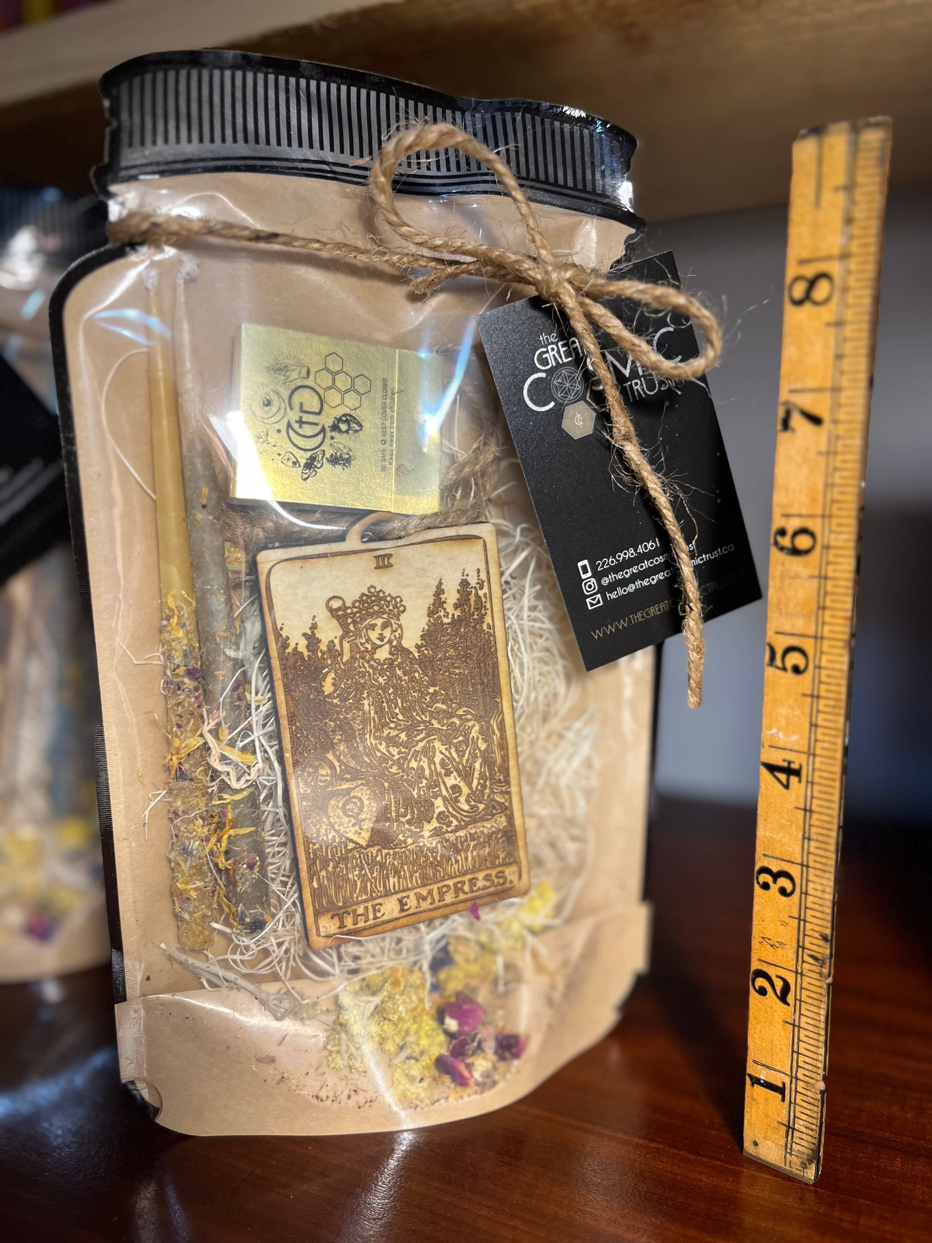 The Chaotic Good (previously The Great Cosmic Trust) - Wholesale Ornament - spell jar - ornament+candles major arcana freestanding pack2