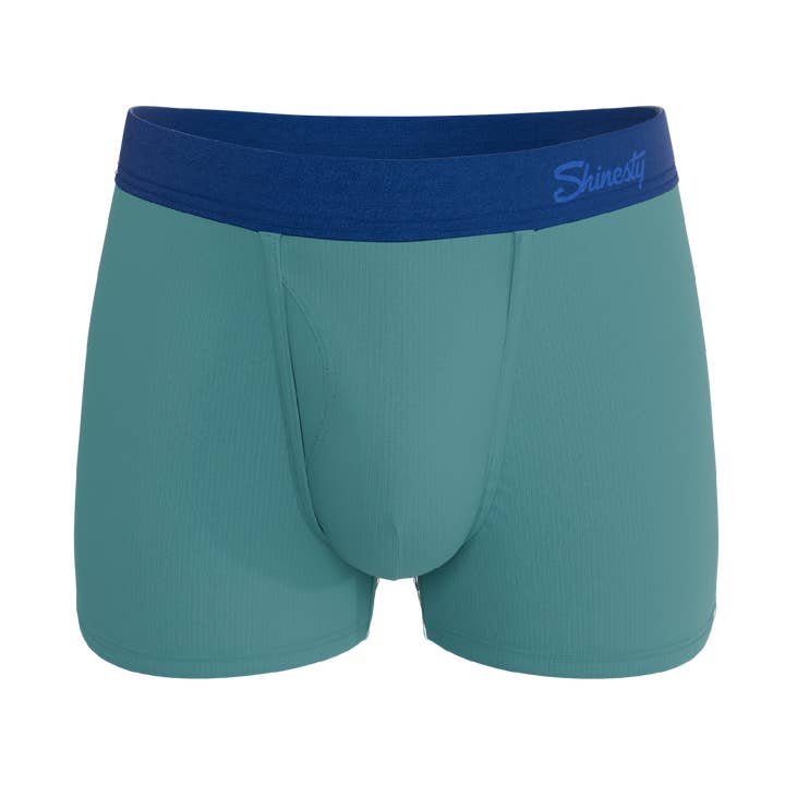 The Curacao | Teal Ball Hammock® Pouch Trunks Underwear for wholesale by Shinesty, Inc