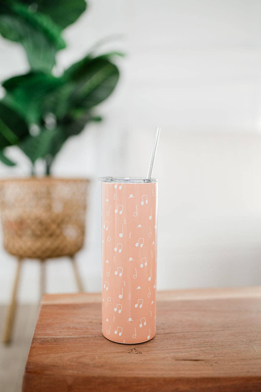 Musically Minted - Wholesale Insulated Mug/Tumbler - Music Note Skinny Tumbler3