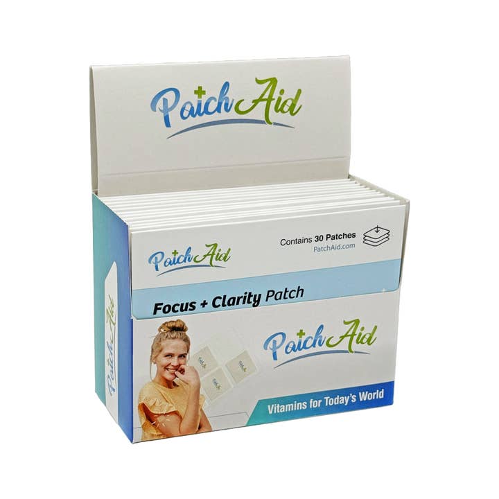PatchAid - Wholesale Oral Supplement/Vitamin - Focus and Clarity Patch - Cognitive & Memory Function