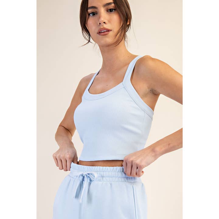 Rae Mode - Wholesale Athletic Top - Women's - NYLON RIB RACERBACK TANK1