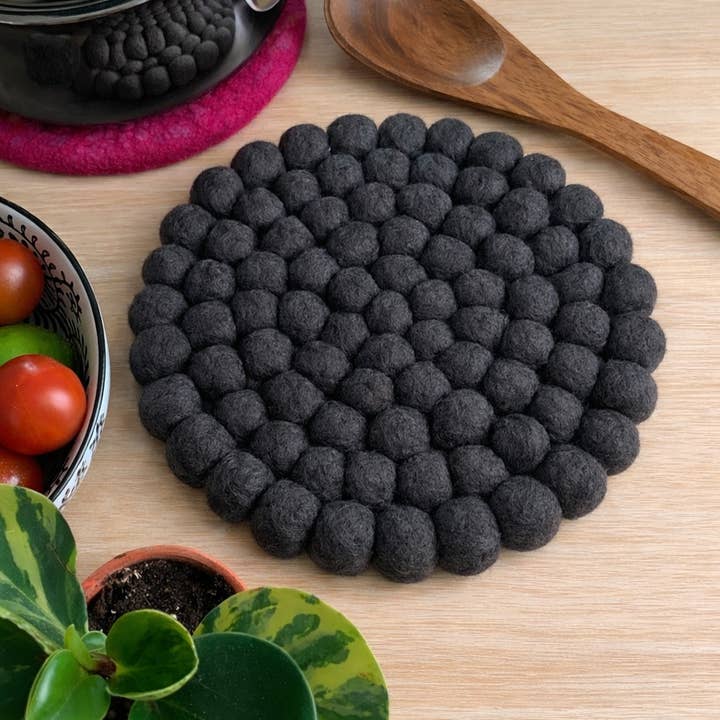 Hamro Village - Wholesale Trivet - Felt Ball Trivet 7