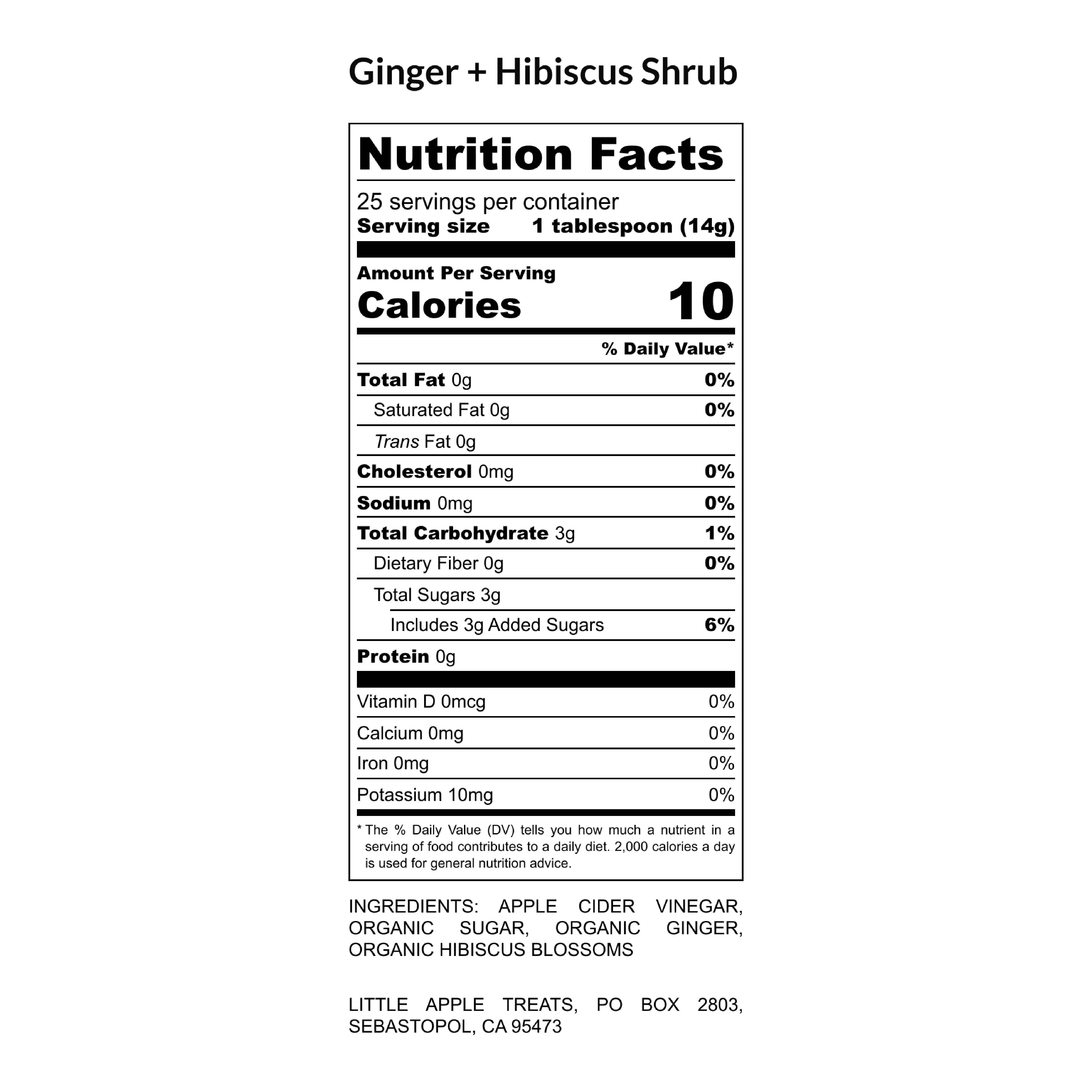 Little Apple Treats – wholesale Alkoholfri aperitif – Ingefära Hibiskusbuske - gjord med färsk ingefära!6