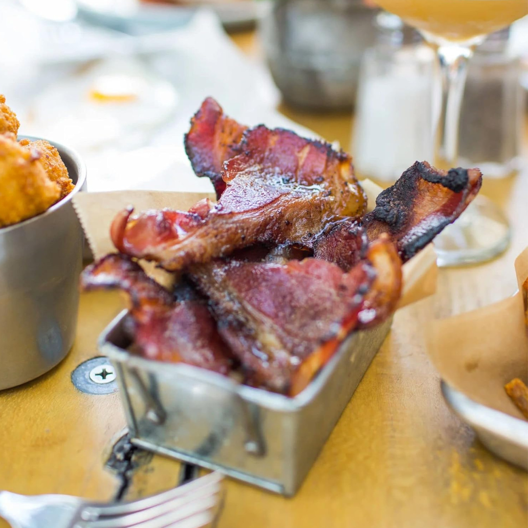 MeatCrafters Inc. - Wholesale Pork - Smoked Naked Bacon: Duroc Pork, Maple-Cured, Thick-Cut5